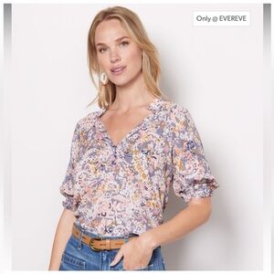 Evereve Cody Smocked Blouse